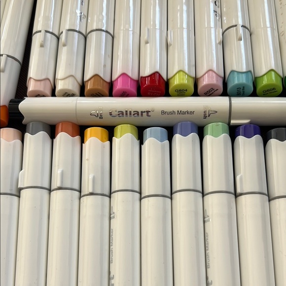 Colorful Dual-Tip Markers Set - Picture 4 of 7
